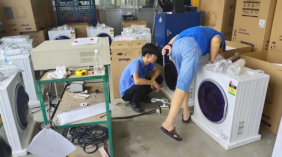 驗(yàn)貨省心省力！澳洲omega客戶稱贊衣物烘干機(jī)代工質(zhì)量高