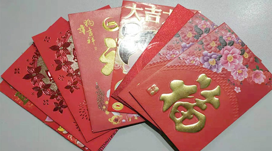 開工好彩頭！金環(huán)電器銷售部為員工派發(fā)開工紅包！